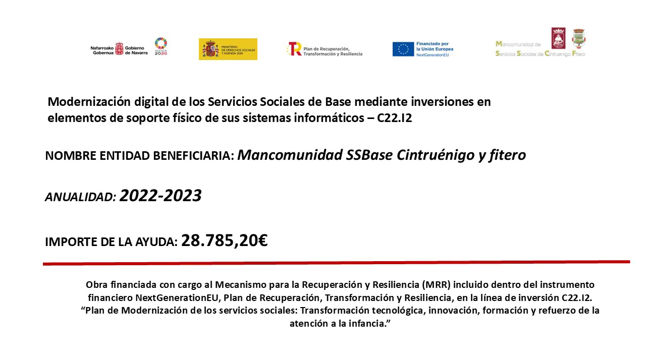 Cartel ayuda europea